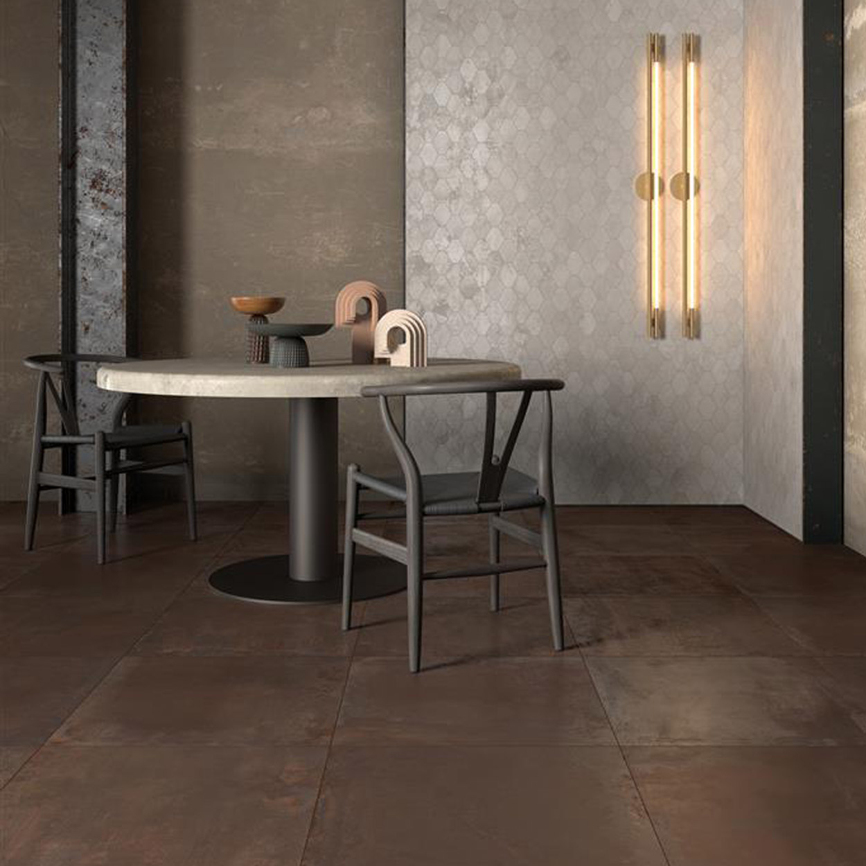 Unicom Starker Oxid Lava Wandtegel 15x60cm